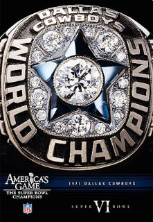 NFL Americas Game   Dallas Cowboys Super Bowl VI DVD, 2006