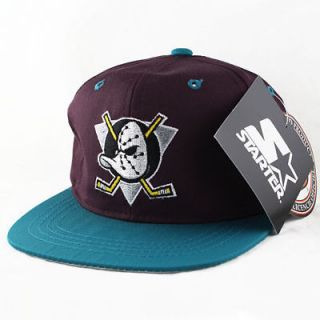 STARTER Youth Anaheim Mighty Ducks Snapback Hat supreme Disney only 