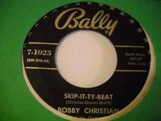 Bobby Christian Skip It Ty Beat 45 Pop Instrumental Big Band Orchestra 