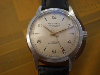 vintage swiss rodania jewels manual men s watch from china