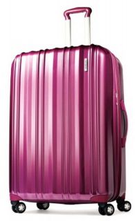 NEW Rose Samsonite 28 Rolling Upright Suitcase Hard Shell Case 