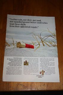 Vintage Advertisement Winchester Western Shotgun Shell Ammunition