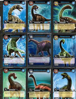   TCG Card DKCG Page of 9 [WATER][Dicrae​osaurus][Dino] 1 Foil +8 Cmn