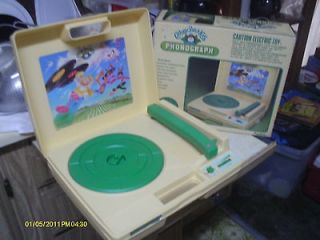 cabbage patch kids record player new in box 1983 returns