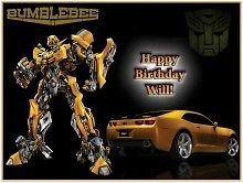 Transformers #1 Edible CAKE Icing Image topper frosting birthday party 
