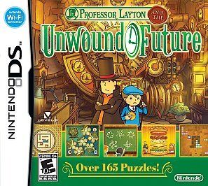 Professor Layton and the Unwound Future (Nintendo DS, 2010) COMPLETE