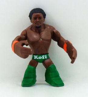 New Mattel 2010 WWE Wrestling WWE Rumblers KOFI KINGSTON Loose Figure 
