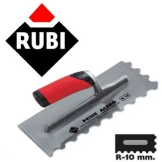 rubi r 10mm u notched trowel tiling tools from united kingdom time 