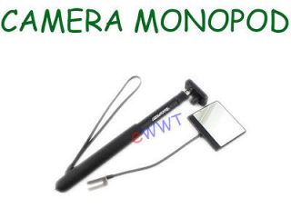 95cm Hand Held Camera Monopod Wand Pole w/Mirror for Canon A2200 S90 