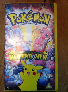 pokemon the first movie rare uk vhs time left $