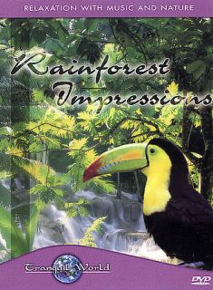 Tranquil World   Rainforest Impressions (DVD, 2002) FS MINT #R0882