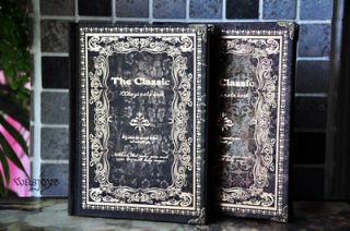 retro gothic style art notebook diary vampire diaries from china