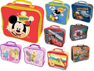   BOYS / GIRLS NOVELTY TV CHARACTERS SCHOOL / LUNCH INSULATED BAGS