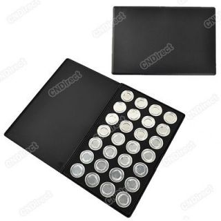 2012 hot sale New 28 Piece 26mm Empty Eyeshadow Aluminum Pans with 