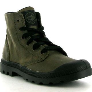 Palladium Pampa Hi Leather Mens Boot Chinchilla (Brown) Sizes UK 7 12