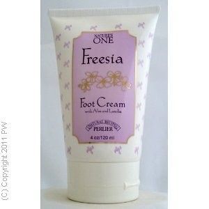 perlier nature s one 4 oz freesia foot cream time