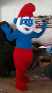 papa smurf mascot costume adult costume from peru time left