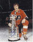 Autographed Gary Dornhoefer Philadelphia Flyers Stanley Cup Playoffs 