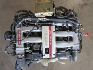 JDM 90 95 Nissan 300ZX Z32 3.0L Twin Turbo DOHC Engine ECU VG30 VG30DE 
