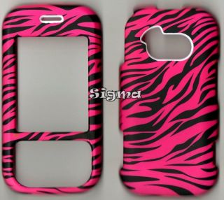 pink black zebra lg gt365 neon phone cover time left