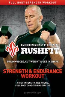 Georges St. Pierre Rushfit   Strength and Endurance Workout DVD, 2011 