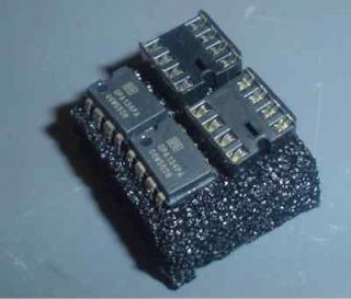 TWO OPA134 Precision Audio OPAMP and TWO Ag IC Sockets USA Seller