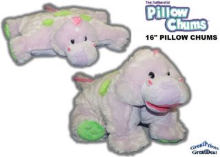 16 brand new authentic pillow chums pet dino dinosaur time left $ 11 