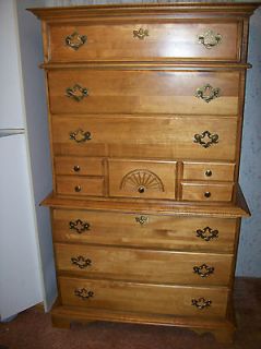 Kincaid 65 inch tall 40 wide 19 deep dresser Chest on Chest 7 seven 