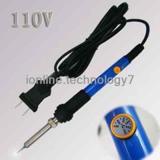   110V SOLDERING Iron   Adjustable Temperature Control   Pencil Style