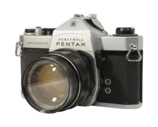 Pentax Spotmatic 35mm SLR Film Camera with 50 mm lens Kit