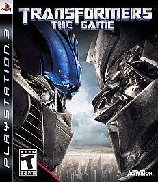 transformers the game sony playstation 3 2009 complete 