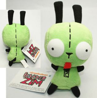   Zim Gir animal Robot DOG Plush mini figure green toy soft doll new