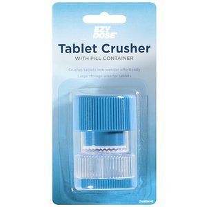 ezy dose tablet crusher with pill container 1 ct time