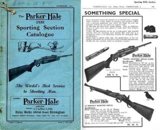 parker hale 1938 sporting section catalog 