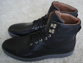 paul smith leather boots size uk 11 blackout black