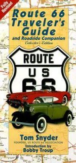 Route 66 Travelers Guide and Roadside Companion by Tom Snyder 2000 