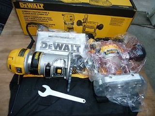 DeWALT DWP611PK 1.25 HP Router Kit with Fixed & Plunge Bases, Variable 