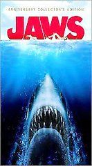 Jaws (VHS, 2000, 2 Tape Set, Anniversary Collectors Edition Double 