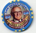El Cortez Casino 10 Silver Strike Jackie Gaughan 1996