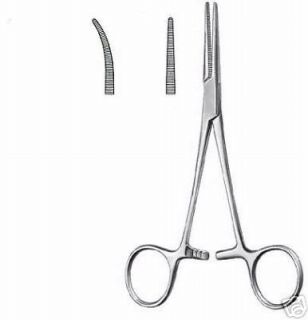 10 Crile Hemostat Forceps 6.25 Curved Surgical VETERINARY INSTRUMENTS 