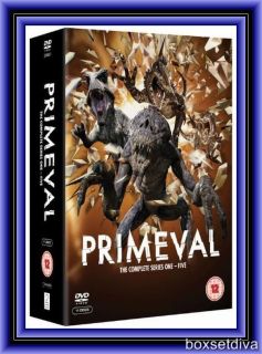 PRIMEVAL   COMPLETE SERIES 1 2 3 4 & 5 **BRAND NEW DVD BOXSET**