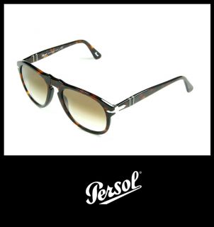 New PERSOL Sunglasses Steve McQueen PO 0649 649 24/51 Havana Brown 