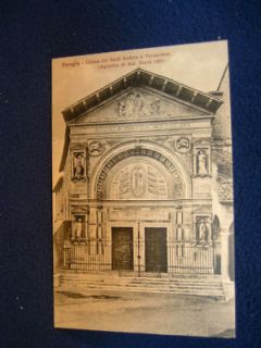 perugia chiesa dei santi andrea postcard 58811 