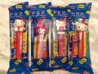 sanrio hello kitty pez candy and dispensers new time