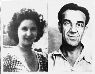 1946 Philip J Cronin and Joan Turner shot after robbing bank Press 