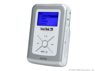 SanDisk Sansa e140 White 1 GB Digital Media Player