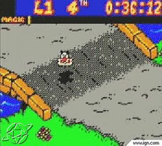 Mickeys Racing Adventure Nintendo Game Boy Color, 1999