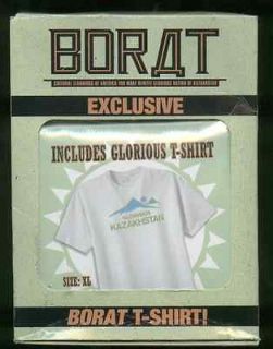 Newly listed Borat Glorious Kazakhstan T Shirt Mens Size XL White