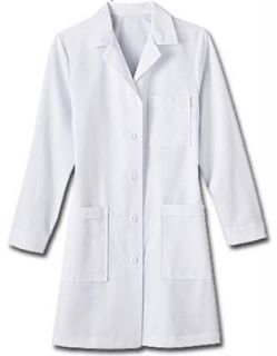 womens white lab coat in Clothing, 