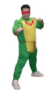 mutant ninja turtle raphael adult dlx costume licensed